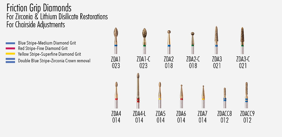 FG Diamond Burs — Wagner Precision