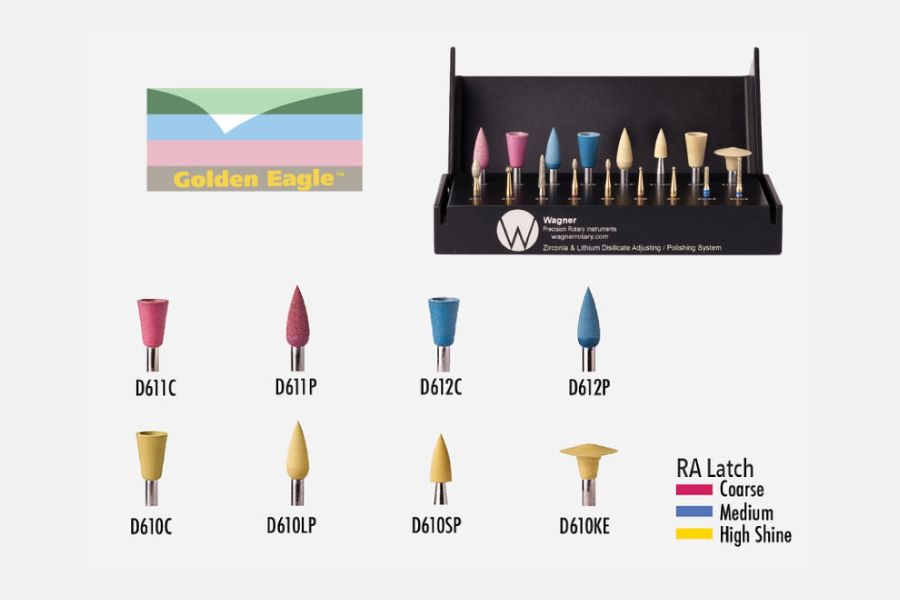 Ra Instruments Golden Eagle - Feldspathic Ceramic Instruments | Wagner Rotary
