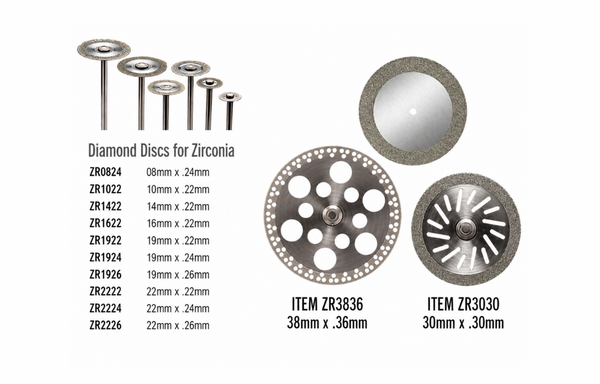Wagner Precision Diamond Discs for separation and contouring