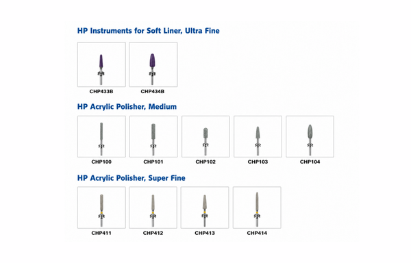 HP Tungsten Carbide Burs — Wagner Precision