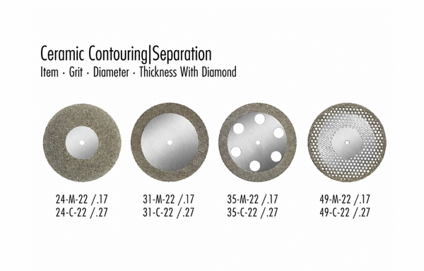 Traditional Diamond Discs — Wagner Precision