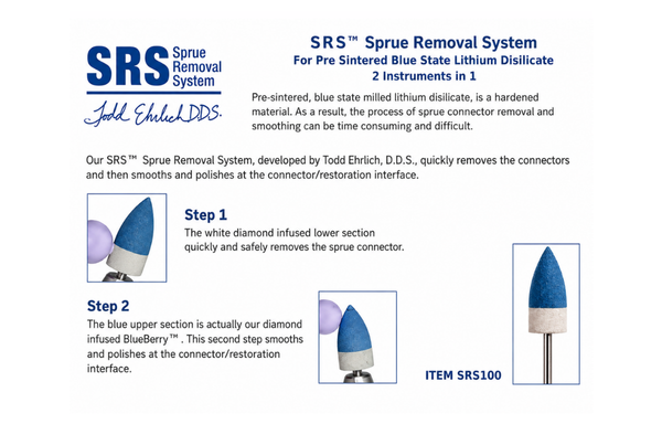 SRS-100 Stain Removal System kit contents