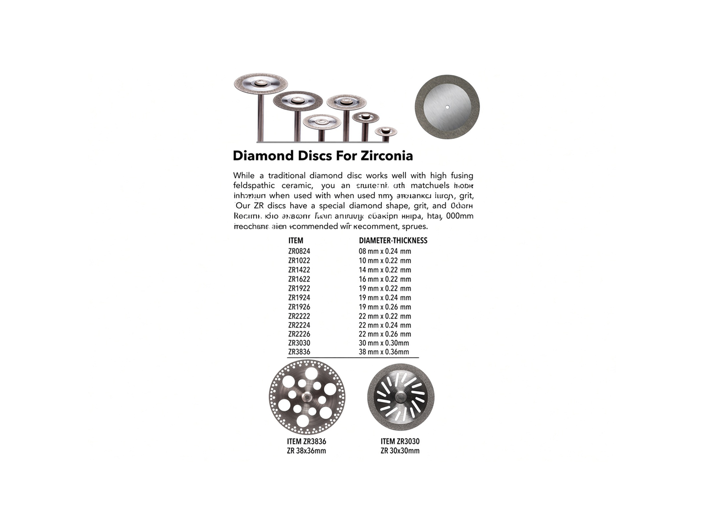 ZrHP Diamond Kit